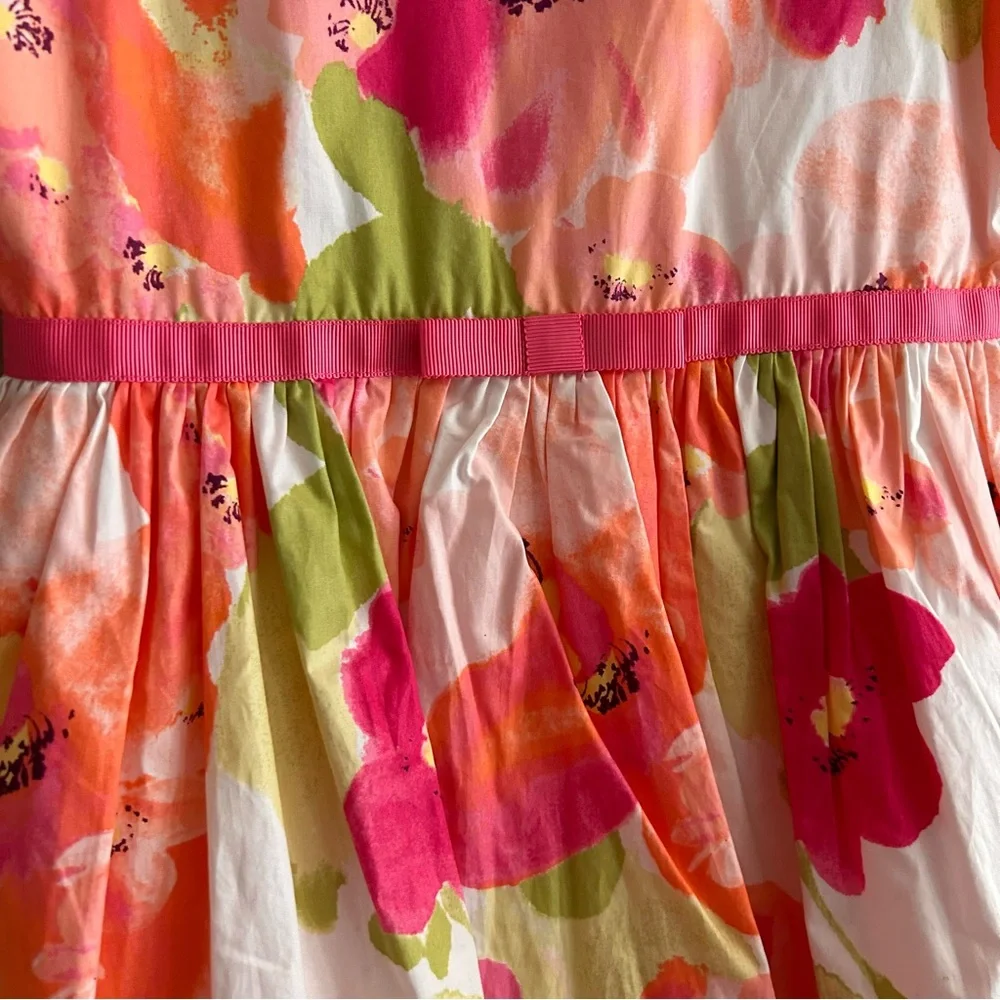 Gymboree Floral Dress in Pink and Orange 🧡host pick🧡